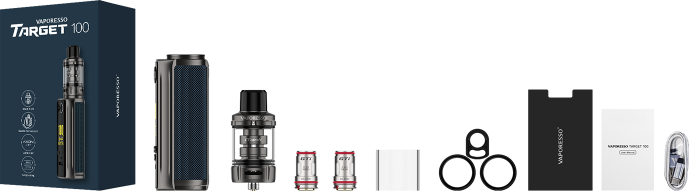 Vaporesso Target 100 Kit incluye